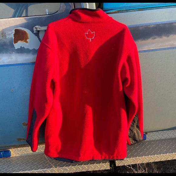 Molson Canadian Half Zip Sweater size L - Picture 5 of 5